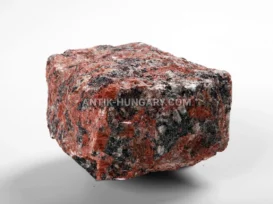 Forgácsolt gránit térkő Rosso Santiago fénykép 2