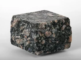 Fűrészelt-forgácsolt gránit térkő Leopard Grey fénykép 2