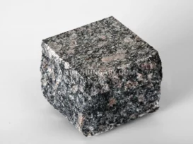 Fűrészelt-forgácsolt gránit térkő Leopard Grey fénykép 3