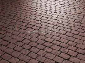 Fűrészelt-forgácsolt gránit térkő Maple Red fénykép 2